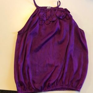 Dressy purple top